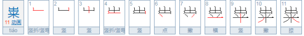 粜是什么字