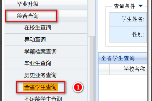 如何用身份证查询学生学籍？