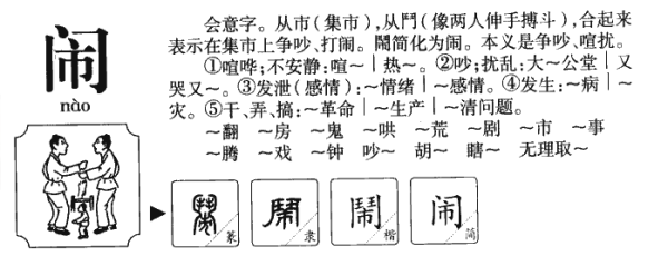 门字框的字，社客头有哪些字？