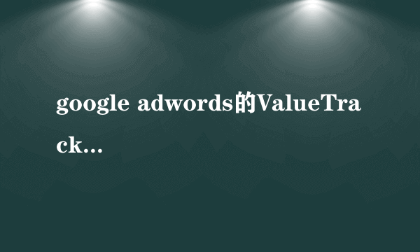 google adwords的ValueTrack功能和google Analytics的网址构建器功能有什么区别？